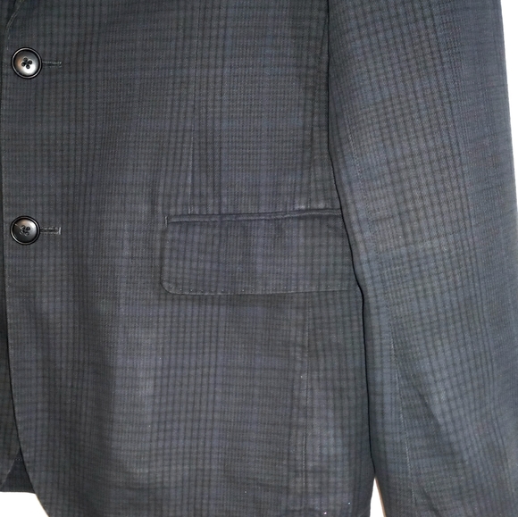 Uniqlo Men's Grey Checkered Casual Blazer /S - Picture 3 of 5